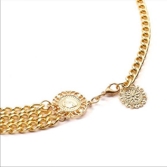🆕 Gold Chain Belt - Picture 3 of 3